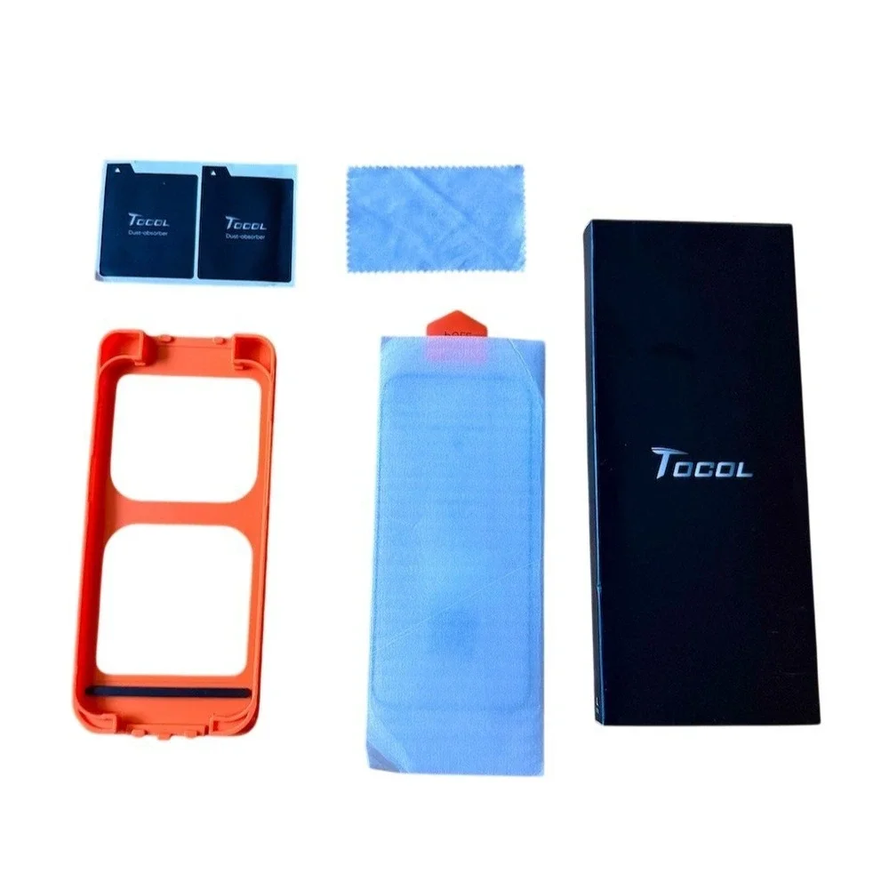 TOCOL Privacy Tempered Glass Screen Protector for iPhone 15 Pro Max 1 Pack